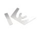 1Set Stainless Steel Dental Fox Plane Plate Occlusal Maxillary Casting Jaw