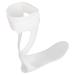 Uxsiya Drop Foot Stabilizer Ultra Slim Ergonomic Corrector Lightweight Ankle Foot Orthosis Support Hollow Heel for Injury Recovery Therapy(S Right)