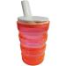 FabaCare Pink Drinking Cup with 2 Lids | Easy-to-Clean Sippy Cup with Special Seal | Grooved Design | Perfect for Kids | International Shipping Available - Buy Online on GoSupps.com