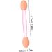 Balacoo 100pcs Eye Shadow Stick Double Ended Makeup Brush Eyeshadow Makeup Applicator Makeup 7.5x0.5cm Pink - Buy Online on GoSupps.com