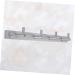 Alipis 304 Hooks Stainless Duty Heavy Hanger Coat Steel Clothes Hook with Towel Rack Bathroom European medium As Shown - Buy Online on GoSupps.com