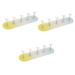 FRCOLOR 3 Sets Nail Practice Holder Practice Nail Stands Training Nail Racks Nail Display for Nail Art Fake Nail Holder Fake Nails Magnetic Nail Racks Storage Box Oval Plastic
