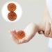 BLBTEDUAMDE Handball Massager - 2pcs Round Exercise Balls for Leisure and Relaxation | Light Yellow - Buy Online on GoSupps.com