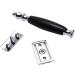 NSNT Exquisit Men's 3-in-1 Shaving Brush Set | Chrome-Plated Manual Rasier Brush & Holder - 15.6cm Black - Buy Online on GoSupps.com