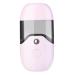 Facial Mister 50ml Portable Mini Face Mist Handy Mist Diffuser with USB for Face Hydrating Pink Mist Sprayer