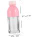 Homoyoyo Lot De 10 Bouteilles De Brillant L vres Vides Petit Format Transparent Flacons En Plastique Pour Gloss Portable Usage Voyage Et Maquillage Couleur Rose  - Buy Online on GoSupps.com