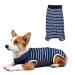 L7HWDP Dog Surgery Recovery Suit Puppy Medical Vest Dog Surgical Suit After Surgery Wear Home Indoor Pets Clothing (M)