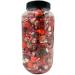 Simway Sweets Scarlet Mix 3kg Jar Red Sweets Mix Pick and Mix Sweets Gift Includes Gummy Jelly & Fizzy Sweets - Buy Online on GoSupps.com