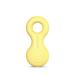 Suavinex rubber teether for babies + 0 months. Rubber teether toy for babies step 1. Yellow