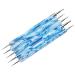RIYAN 10 Wave Bar Chain Link Needle Point Pen Point Drill Pen Can Be Used to Embellish Gel Nail Skills
