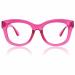 JiSoo Reading Glasses Women/Men Designer Oversized Readers Thick Large Round Ladies Reading Glasses F-pink 1.75 x