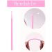 400 Micro Applicator Eyelash Brushes- Pink Mascara Wands for Extensions - Buy Online on GoSupps.com