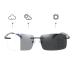 GHARAZ Progressive Multifocus Reading Glasses for Men Women Photochromic Blue Light Filter Reading Aid (Size : 2.0+)