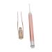 Light Earpick Small Round Tip Durable Portable Ear Wax Removal Visible with Storage Box for Ear Tool