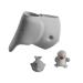 Bath Spout Cover, Faucet Cover Baby Tub Spout Cover Bathtub Faucet Cover for Kids -Tub Faucet Protector for Baby - Silicone Spout Cover Gray Elephant - Kids Bathroom Accessories - Free Bathtub Toys