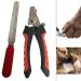 Grids London Ltd Pet Nail Clipper Grooming Kit & Filer Claw Cutter Trimmer Nail Cutting Scissor for Animals - Buy Online on GoSupps.com