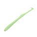 GANAZONO 2 Pcs Pet Single Head Toothbrush Puppy Gentle Toothbrush Dog Toothbrush and Toothpaste Plastic