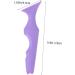 Angoily 3pcs Silicone Beauty Ruler Lash Mascara Purple Eyeshadow Mascara Drawing Aid Girl Makeup Tools Face - Buy Online on GoSupps.com