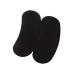 NOLITOY 5 Pair Heel Cushions Pad Shoe Insert High Heel Boots The Drop Heels Padded Heel Carpet Shoe Cushion Pads Insoles for Shoes Plantillas para High Heel Pumps Shoes Heels Clamp Thicken Black Medium