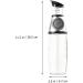 Zerodeko 3 Pcs Oil Can Olive Oil Bottle Terrariums Oil Cruet Dispenser Pressure Measuring Oil Bottle Oil Dispenser Bottle Oil Storage Bottle Seasoning Bottles Kitchen Oil Glass Plastic 28.5X6.7X6.7CMx3pcs Greyx3pcs - Buy Online on GoSupps.com