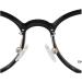 LTSrll Retro Round Reading Glasses | Blue Light Blocking HD Oval Anti-Eye Presbyopia Glasses | Vintage Style +350 Black-Golden TR Frame - Buy Online on GoSupps.com