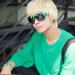 Fashion Punk Style Men's Short Platinum Blonde Wig | Cool Male Straight Hair - Buy Online on GoSupps.com