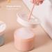 BOKIOESDE Face Cleaning Toiletries Bubble Foamer Foaming Cup Portable Foam Maker Light Blue and White - Buy Online on GoSupps.com