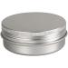 Buy Zeoabsy 10-Pack 60ml Aluminum Tins - Silver Screw Cap Containers for Cosmetics Candles & Ointments | Includes Spatulas & Etiquette - Buy Online on GoSupps.com