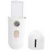 HAPINARY 1pc Hydrating Instrument Mini Face Humidifier Spa Steamer Beauty Steamer Face Water Steamer Nano Spray Humidifier Skin Steamer Hydrating Mister White Abs Moisturizing