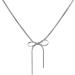 Oralgos Elegant Titanium Steel Necklace - Fashionable Loop Trailer Choker & Collarbone Chain Statement Jewelry - Buy Online on GoSupps.com