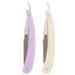 Barber Razor 2 Pack Professional Portable Folding Manual Facial Beard Care Razor - for Hairdressers Salons