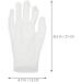 PATKAW 12 Pairs Moisturizing Overnight Gloves Working Cotton Gloves White Cotton Gloves for Dry Hands - Buy Online on GoSupps.com