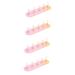 FOMIYES 4 Sets Nail Practice Holder Beauty Nail Display Training Nail Display Nail Stands for Nail Art Training Nail Racks Nail Art Holder Rack Nail Flakes Accessories Plastic