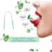 Rjsqaqe High-Quality Steel Tongue Cleaner Brush - Best Tongue Hygiene Tool for Oral Care - Buy Online on GoSupps.com