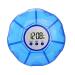 Winnes Pill Box BPA Free 7 Day 1 Times a Day Portable Weekly Pill Dispenser Storage Case for Vitamins etc 5 Alarm Clocks Can Be Set for Regular Reminders 7 Grids