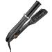 InStyler Max 1.25" Black 2-Way Rotating Iron with Sectioning Comb - Heated Tourmaline Ceramic Barrel Straightens Without Creasing for Blowout Styling & Increased Hair Volume - For All Hair Types
