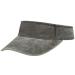 Outdoor Sports Vintage Pigment-Dyed Sun Visor Hat Caps for Golf Baseball Tennis - Women and Men A - Grey
