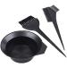 UKD Hair Coloring Kit Tool with Brush Bowl Set Double Sided Coloring Hair Salon Black for Fashion 3PCS Hairdressing Tool - Buy Online on GoSupps.com