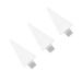 Minkissy 3Pcs puncture pen wax head professional nail rhinestone pecker wax replacement head tips crystal picker tool for nail puncture (white)