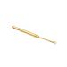 SSWERWEQ Ear wax removal tool 1pc Gold Color Folding Type Earpick Earwax Cleaner Ear Spoon Portable Ear Pick Ear Wax Removal Tools
