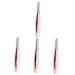 Balacoo 4pcs Eyelash Curler Curling Device Eyelashes Curler Heating Lash Curler Eyelash Curling Tool Heated Lash Heated Eye Lashes Curlers Abs Curling Iron Mini Pink 14X3X3CM