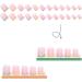 Geynutaly 1 Set Through Wearable Nail Wearable Press on Nails Full Cover Nail Tips French Edge Pink - Buy Online on GoSupps.com