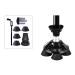 BigAlex 4Tips Replacement for Folding Walking Cane(MG Alloy Base)