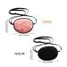 Silk Eye Patch Set for Adults - Adjustable Soft Eye Patches in Black and Pink for Lazy Eye, Amblyopia, and Strabismus - 2 Pieces - Buy Online on GoSupps.com
