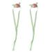 XIAHIOPT Clip Flower Shape Duckbill Hairpin Sweet Color Hair Clip for Ponytail Braid Hairpins for Teenagers Children