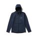 ROARK Run Amok El Morro Fleece Hoodie, Long Sleeve, Zip Up Running & Workout Jacket For Men, Black Dark Navy Large