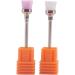 Dajidafu Nail Drill Bits Brush Portable Salon Manicure Fingernail Toenail Remover Pedicure Cleaning Replacement Parts Accessories Pink - Buy Online on GoSupps.com