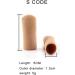 Soft Thumb Cover | Multipurpose Silicone Thumb Sleeves & Toe Caps | Finger Protector in Beige - International Shipping Available - Buy Online on GoSupps.com