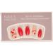 24Pcs/Set Press On Nails Long Red Love Sweet Nail Patch False Nails Acrylic Fake Nails Full Cover Nails Tips Artificial Finger Manicure Press on nails for Women and Girls - Buy Online on GoSupps.com