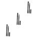 FOMIYES 3pcs Waterproof Eye Liner Pencil Makeup Eyeline Pencil Eyeliner Three-dimensional Kitten 1 count (Pack of 1) Blackx3pcs